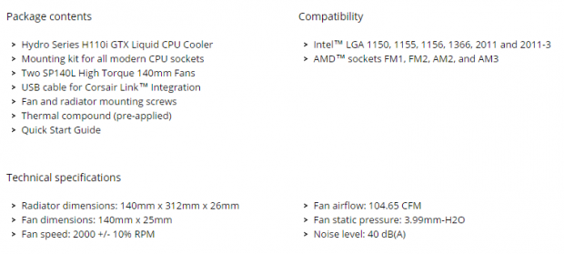 Corsair Hydro H110i GTX High Performance Liquid CPU Cooler Review 01 Corsair Hydro H110i GTX High Performance Liquid CPU Cooler Review 01