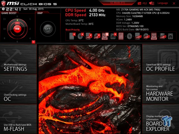 MSI Z170A Gaming M9 ACK (Intel Z170) Motherboard Review 47