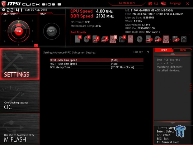 MSI Z170A Gaming M9 ACK (Intel Z170) Motherboard Review 50