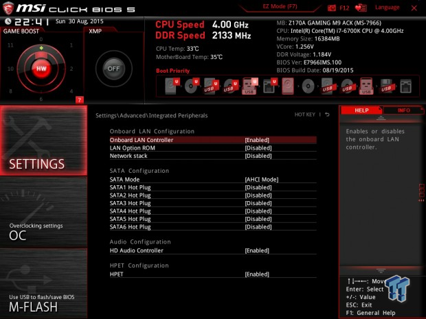 MSI Z170A Gaming M9 ACK (Intel Z170) Motherboard Review 52