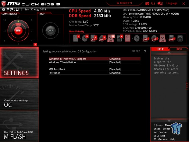 MSI Z170A Gaming M9 ACK (Intel Z170) Motherboard Review 56