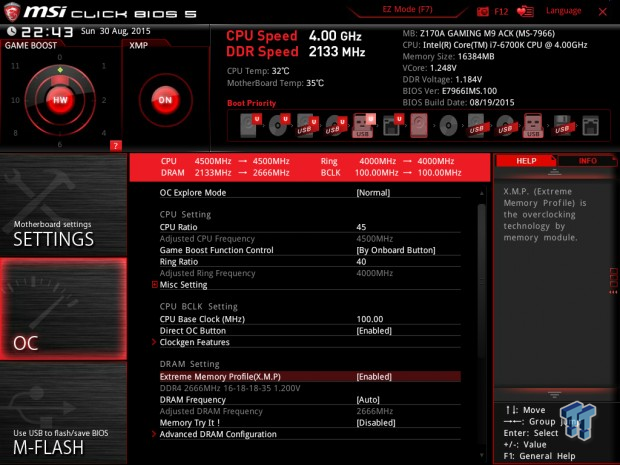 MSI Z170A Gaming M9 ACK (Intel Z170) Motherboard Review 62