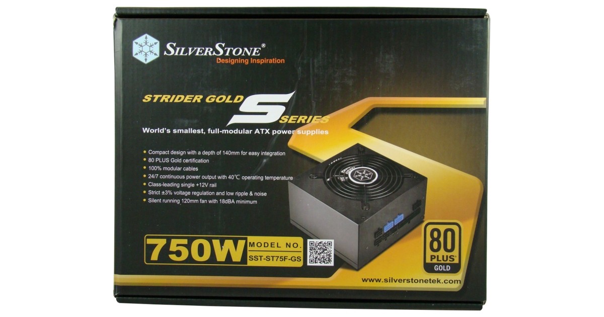SST-ST75F-GS V2　【750W ATX Gold】