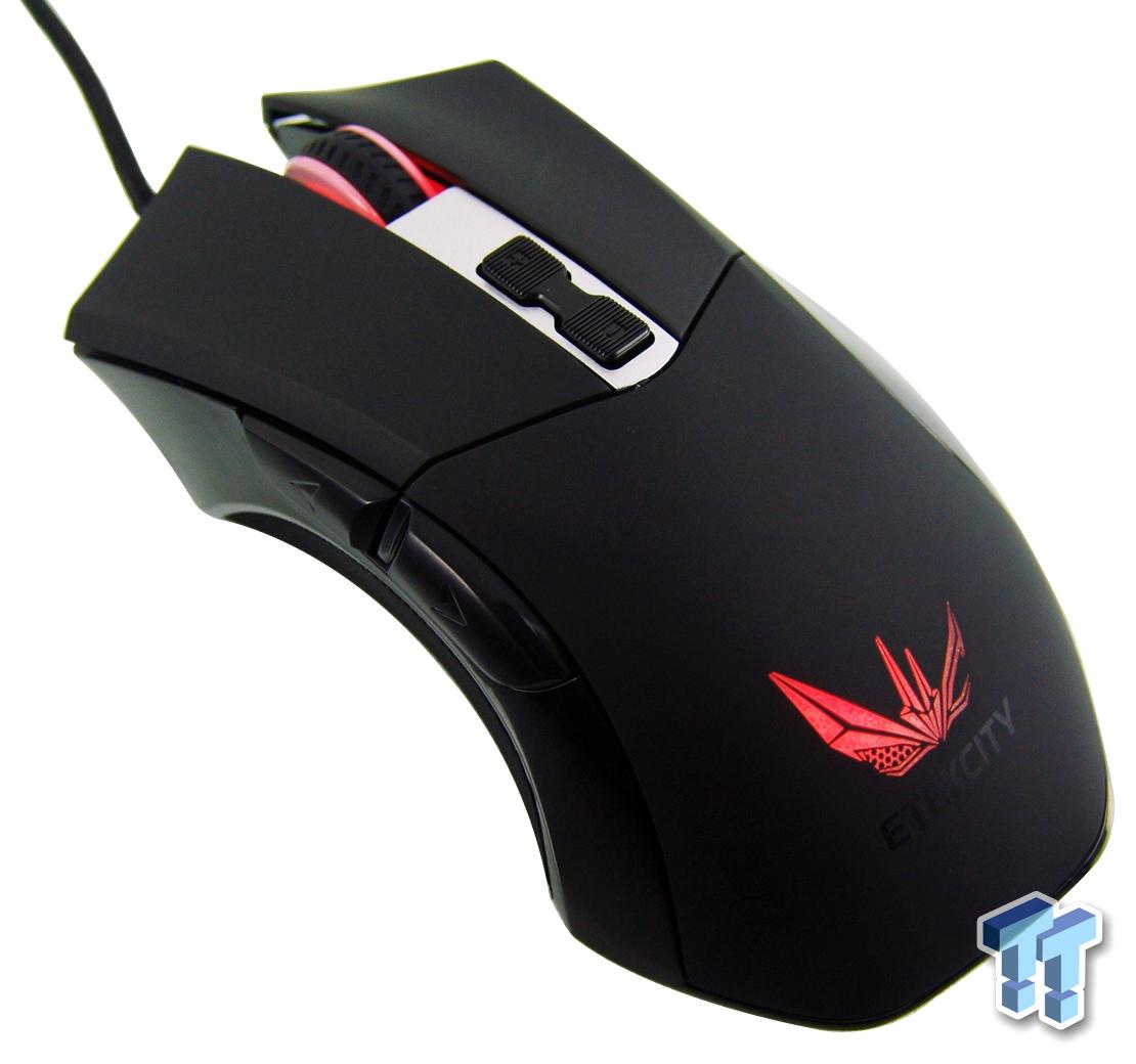how to adjust etekcity gaming mouse light