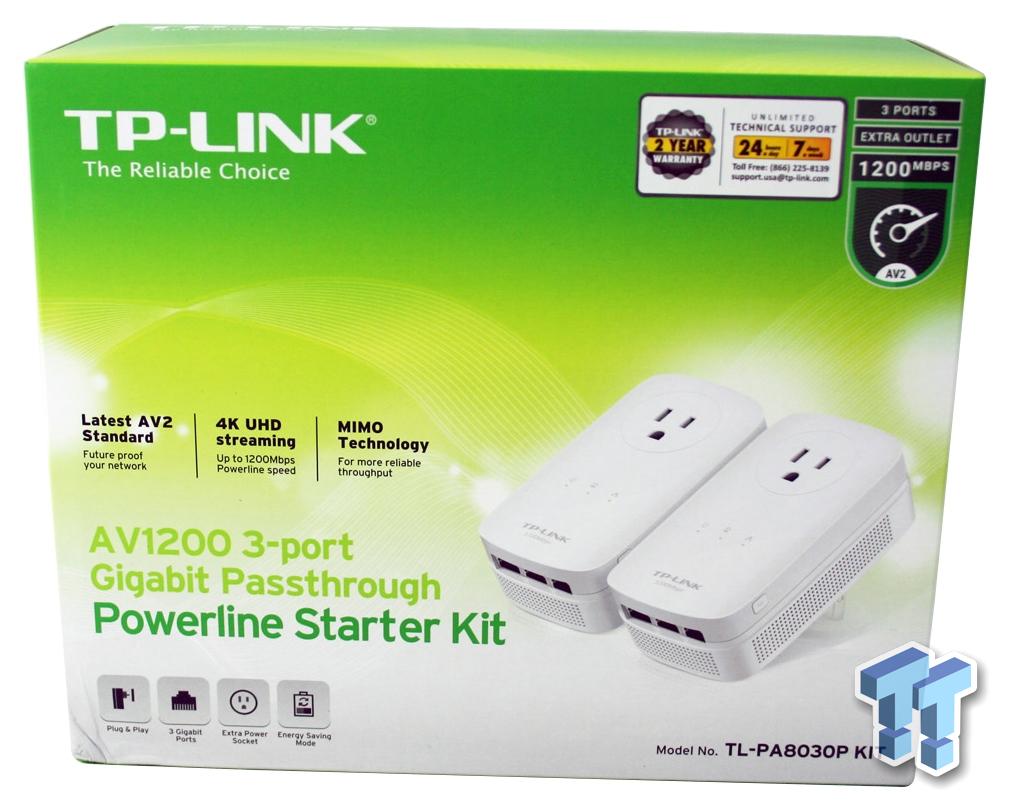 TP-LINK AV1200 TL-PA8030P Gigabit Powerline Starter Kit Review