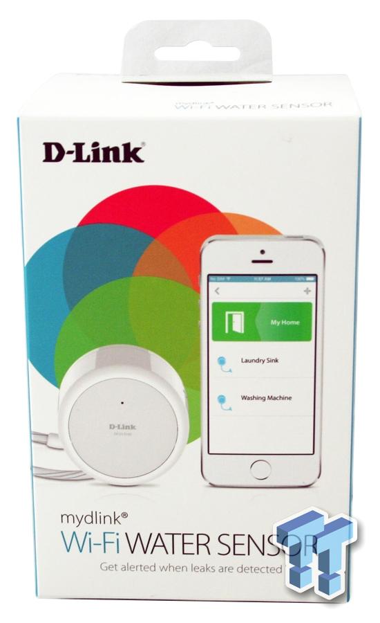 detecta Escapes y envía notificaciones a móvil por App Gratuita mydlink Home para iOS y Android D-Link DCH-S160 Detector de Agua WiFi