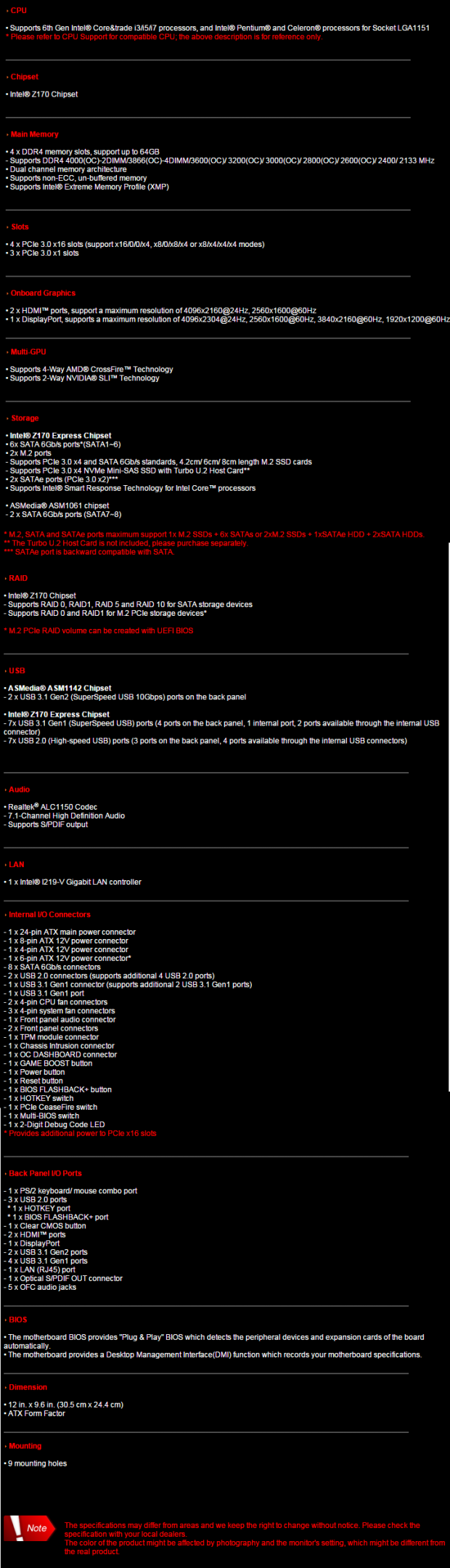 MSI Z170A XPOWER GAMING TITANIUM ED. (Intel Z170) Motherboard Review 02