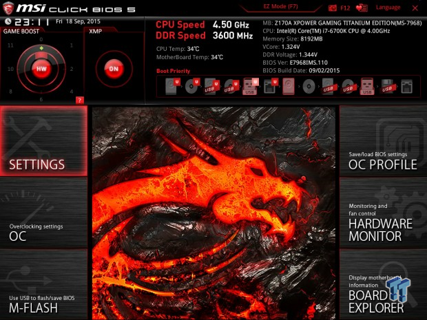 Open Gallery MSI Z170A XPOWER GAMING TITANIUM ED. (Intel Z170) Motherboard Review 42