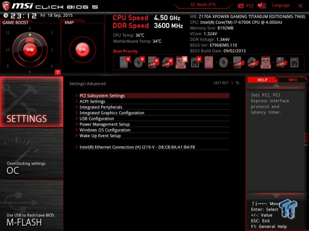 Open Gallery MSI Z170A XPOWER GAMING TITANIUM ED. (Intel Z170) Motherboard Review 48