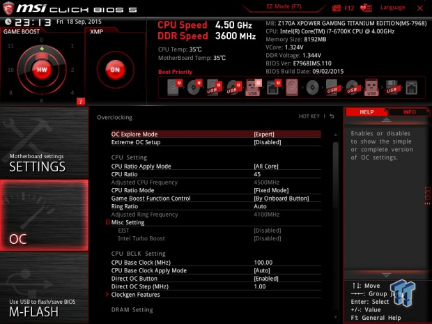 Open Gallery MSI Z170A XPOWER GAMING TITANIUM ED. (Intel Z170) Motherboard Review 60