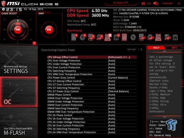 Open Gallery MSI Z170A XPOWER GAMING TITANIUM ED. (Intel Z170) Motherboard Review 71
