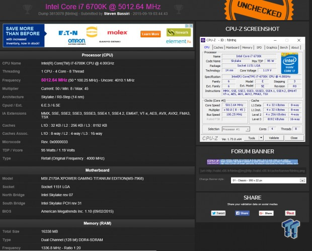 MSI Z170A XPOWER GAMING TITANIUM ED. (Intel Z170) Motherboard Review 84