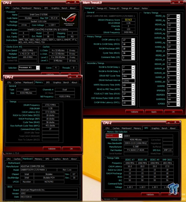 Open Gallery ASUS SABERTOOTH Z170 MARK 1 (Intel Z170) Motherboard Review 105