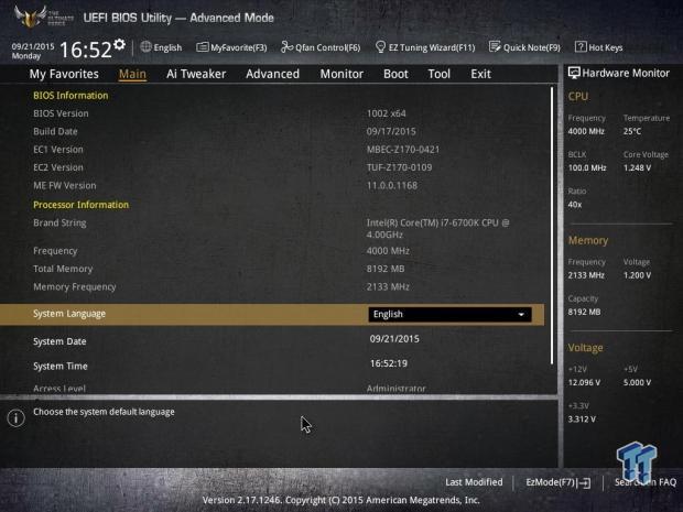Open Gallery ASUS SABERTOOTH Z170 MARK 1 (Intel Z170) Motherboard Review 45