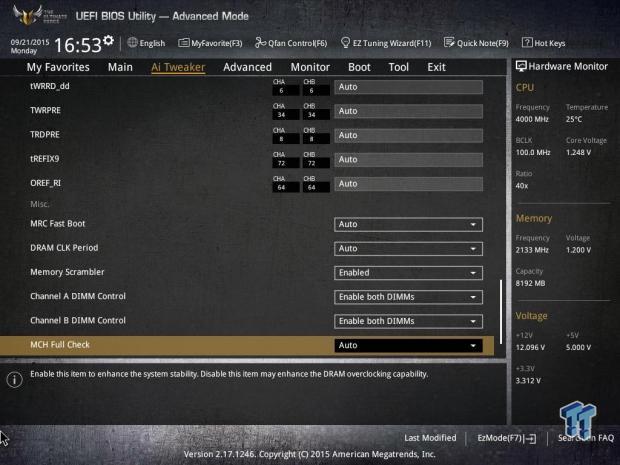 Open Gallery ASUS SABERTOOTH Z170 MARK 1 (Intel Z170) Motherboard Review 52