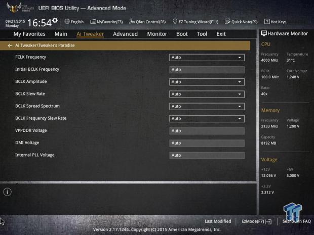 Open Gallery ASUS SABERTOOTH Z170 MARK 1 (Intel Z170) Motherboard Review 56