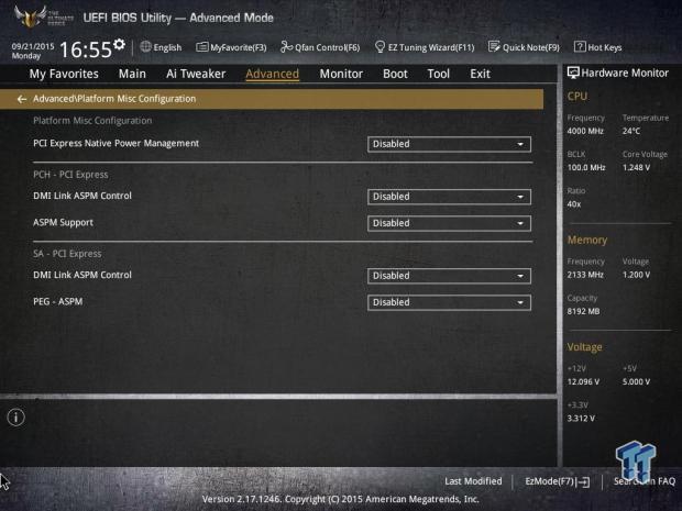 Open Gallery ASUS SABERTOOTH Z170 MARK 1 (Intel Z170) Motherboard Review 65