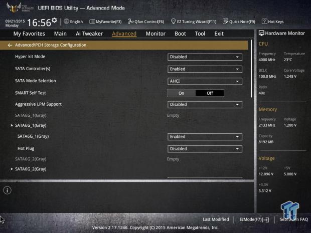Open Gallery ASUS SABERTOOTH Z170 MARK 1 (Intel Z170) Motherboard Review 68