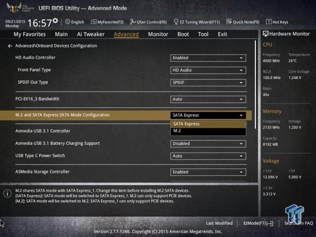 Open Gallery ASUS SABERTOOTH Z170 MARK 1 (Intel Z170) Motherboard Review 71