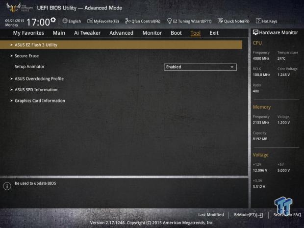 Open Gallery ASUS SABERTOOTH Z170 MARK 1 (Intel Z170) Motherboard Review 86