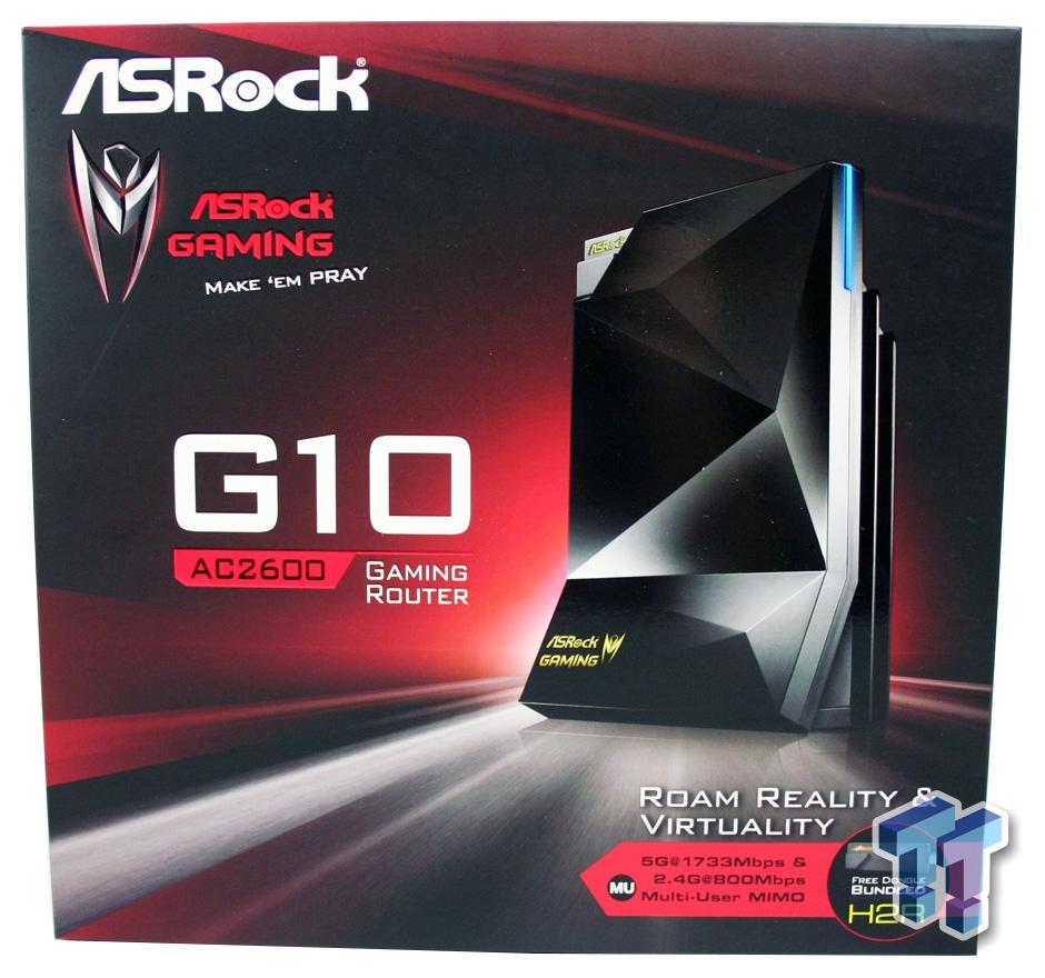 ASRock G10 AC2600 Gaming Wireless Router Review