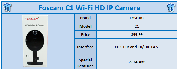 Foscam C1 Camara IP WiFi interior fija Alta resolucion HD 720p