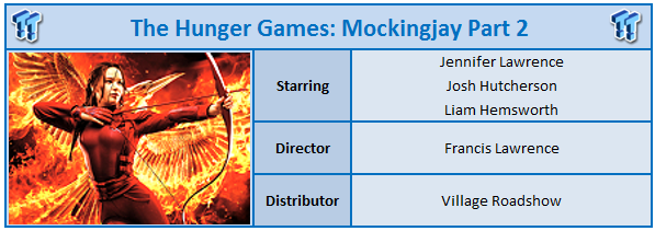 Movie review: 'The Hunger Games: Mockingjay — Part 2