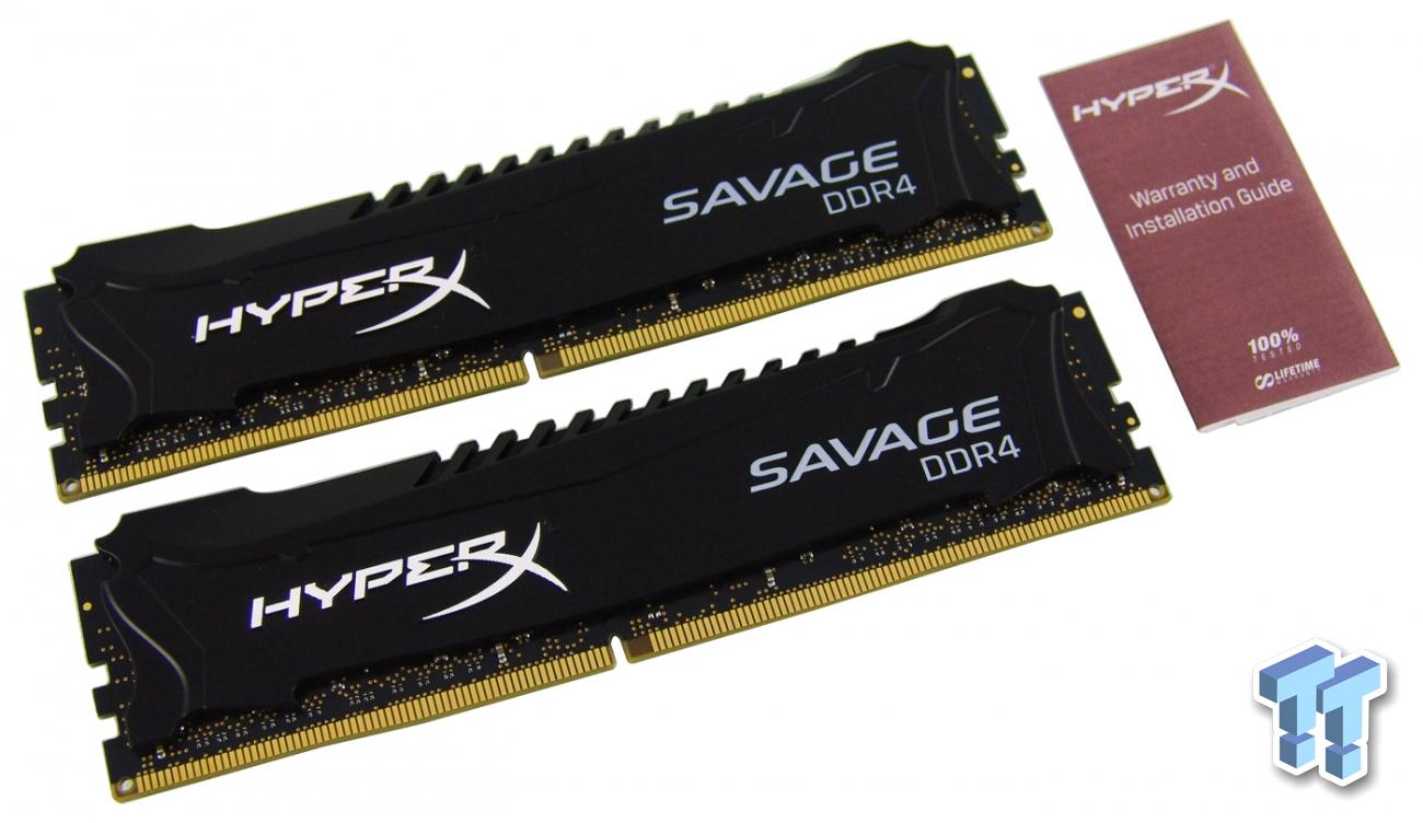 Kingston HyperX Savage DDR4-3000 16GB Dual-Channel Memory Kit Review