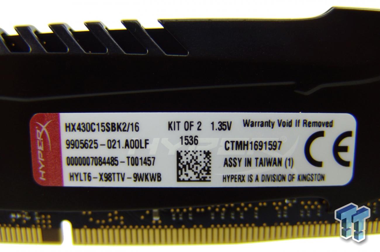 Kingston HyperX Savage DDR4-3000 16GB Kit Review