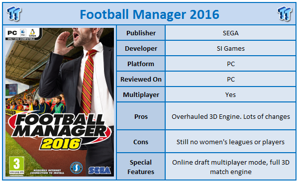 Football Manager 16 Pc Review Tweaktown