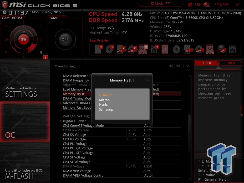 Overclocking your memory with MSI exclusive Memory Force & Memory Try It!