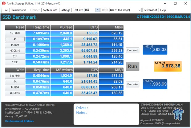Crucial BX200 480GB & 960GB SATA III SSD Review 18