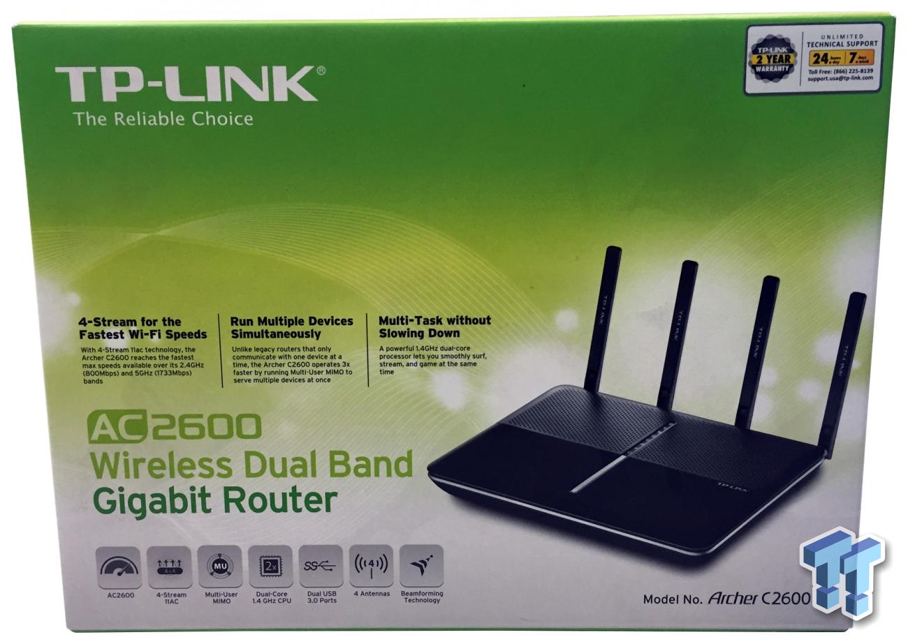 Tp Link Archer C2600 Mu Mimo Wireless Dual Band Router Review Tweaktown