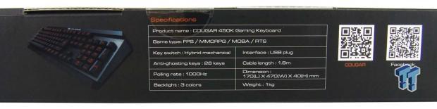 Cougar 450K Hybrid Mechanical Gaming Keyboard Review 05