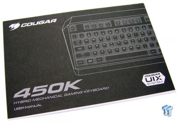 Cougar 450K Hybrid Mechanical Gaming Keyboard Review 09