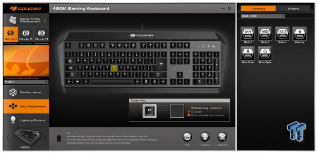 Cougar 450K Hybrid Mechanical Gaming Keyboard Review 27