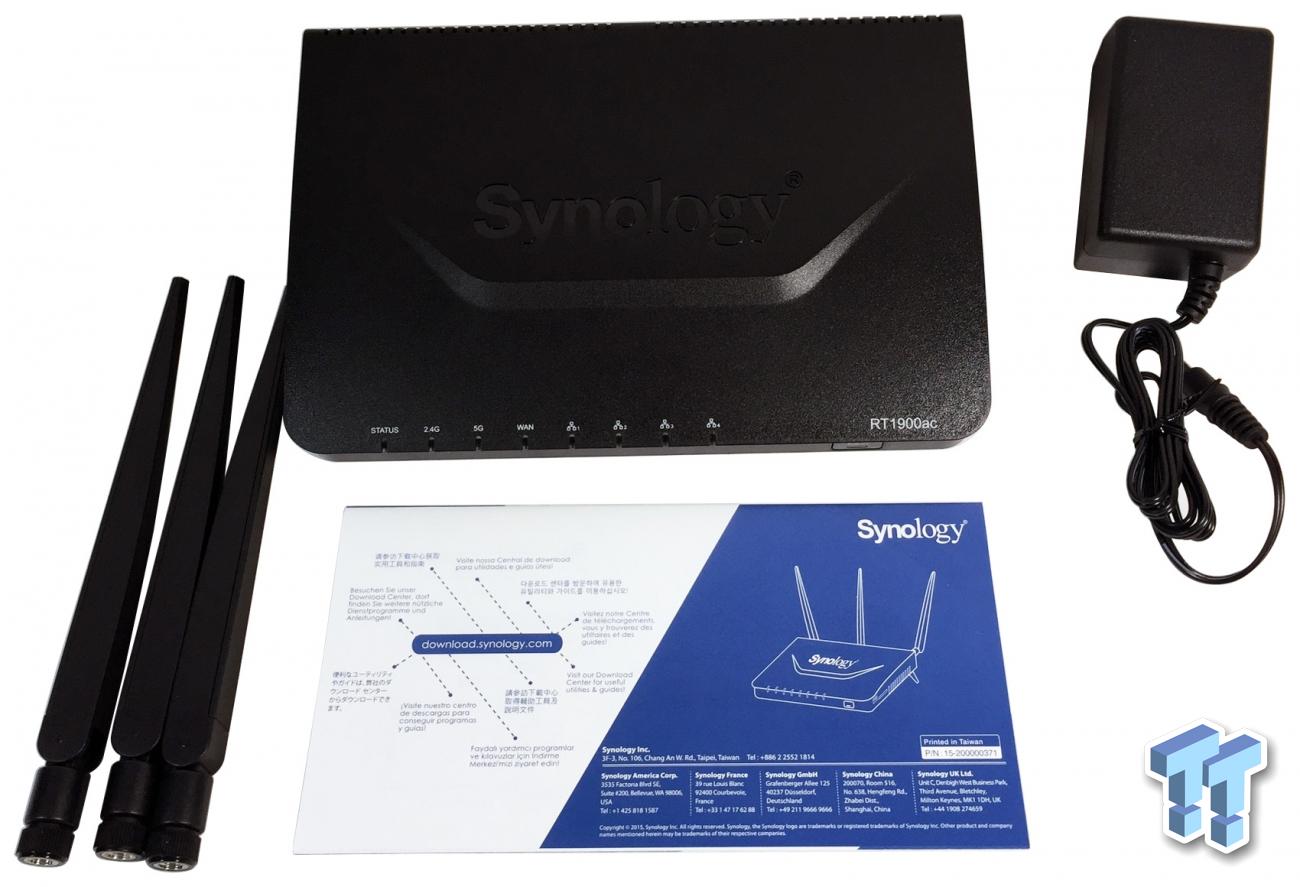 Klagen Dor Extractie Synology RT1900ac 802.11ac Wireless Router Review