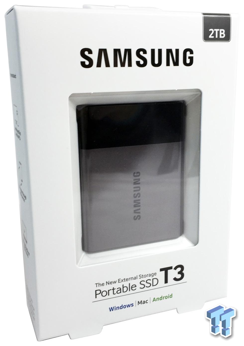 Samsung Portable SSD T3 2TB