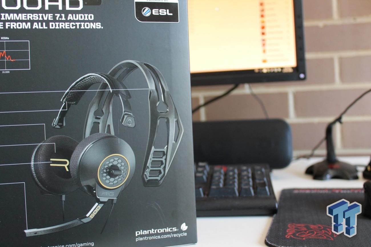 plantronics rig 500hd 7.1 surround sound gaming headphone for pc