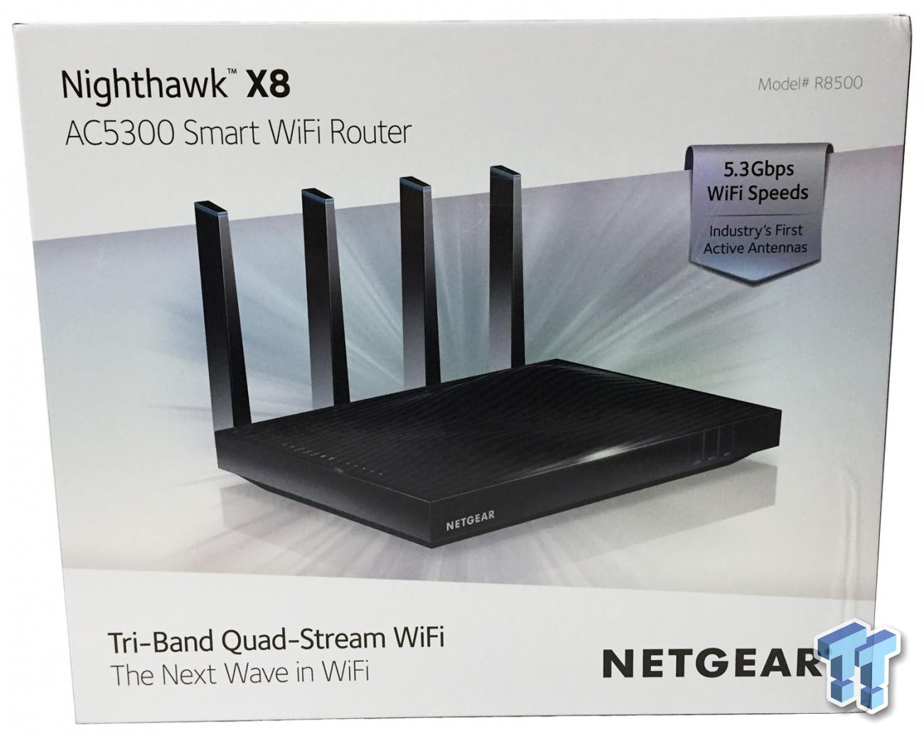 netgear nighthawk x8 r8500 ac5300 router