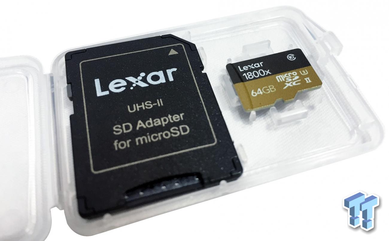 Lexar Professional 1800x 64GB UHS-II microSDXC Memory Card Review