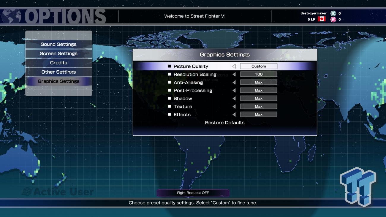 Street Fighter V System Requirements