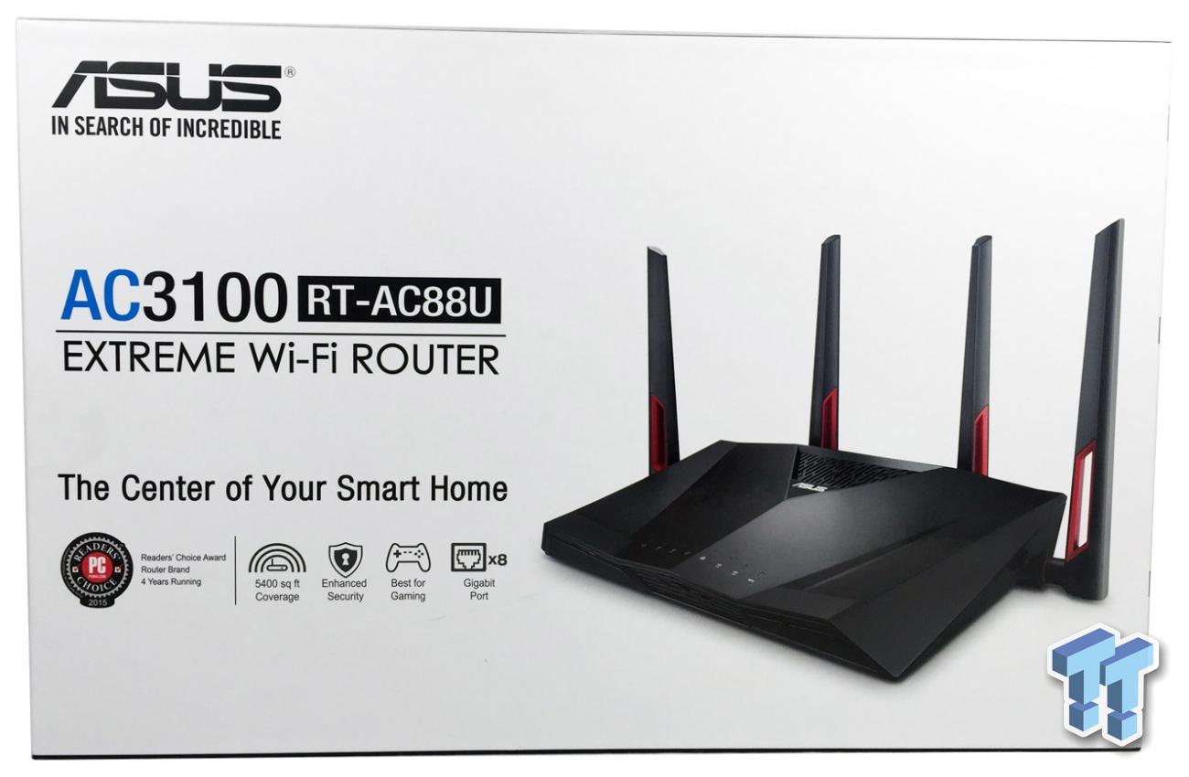 interpersonel Terapi Strøm ASUS RT-AC88U AC3100 Extreme Wireless Router Review