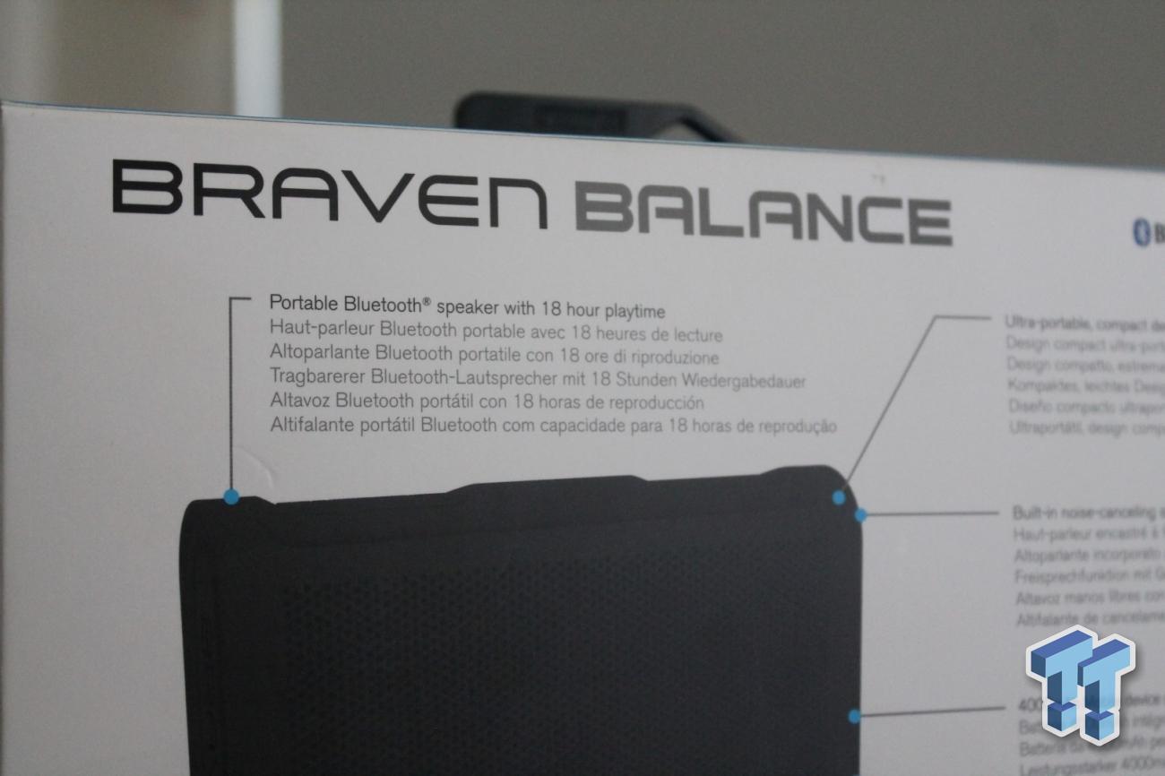 Braven Balance Speaker - Pacific Hi Fi