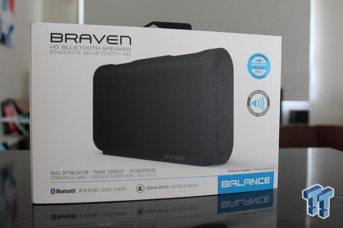 Review: Braven Balance Waterproof Bluetooth Speaker