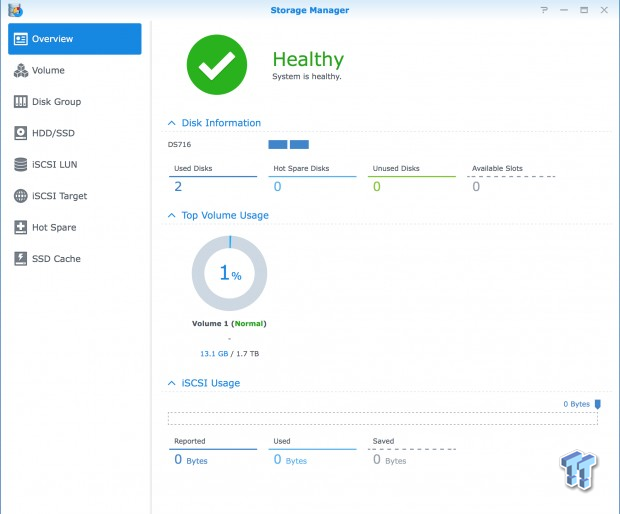 Synology DiskStation DS716+ SMB Two-Bay NAS and DSM 6 OS Review