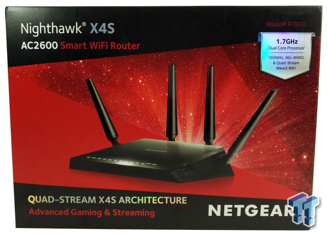 Netgear Nighthawk X4S (R7800) AC2600 MU-MIMO 160MHz Router Review 