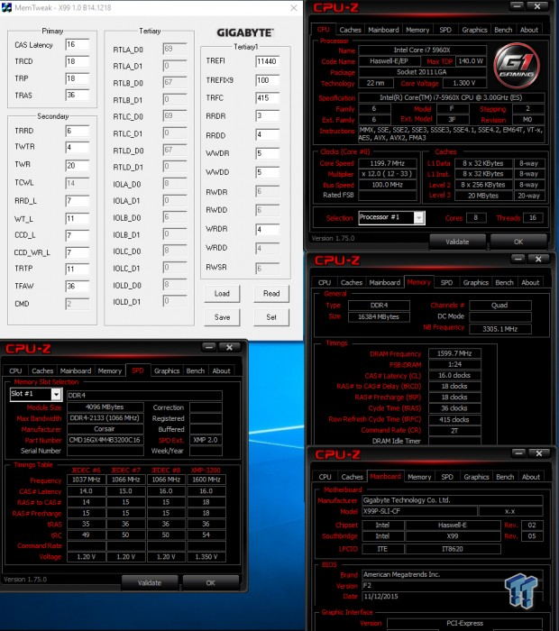 GIGABYTE X99P-SLI (Intel X99) Motherboard Review 62