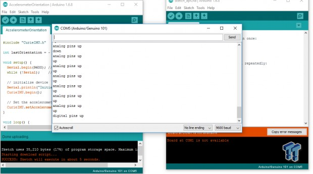 Intel Curie-based Arduino 101 Programmable Microcontroller Review 19 Intel Curie-based Arduino 101 Programmable Microcontroller Review 19