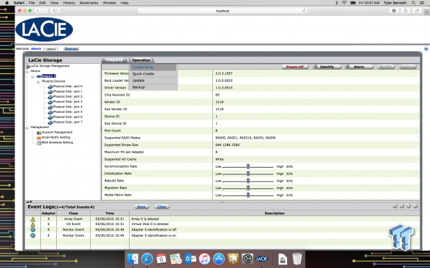 LaCie 8big Thunderbolt 2 1U Rack Review 35